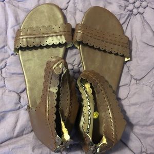 Brown sandals